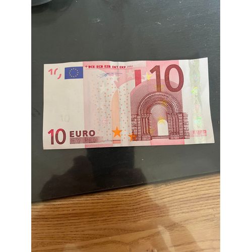Billet 10€ 2002