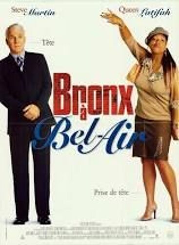 Bronx À Bel Air - Bringing Down The House - Steve Martin - Queen Latifah - Adam Shankman - 2003 - Affiche De Cinéma Pliée 120x160 Cm