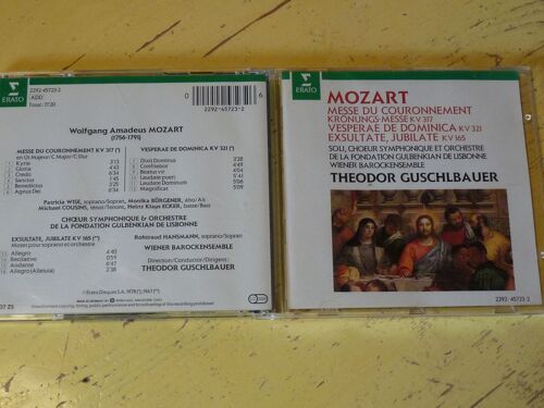 Messe Du Couronnement / Kv.317 - Kr¿Nungs-Messe - Vesperae..