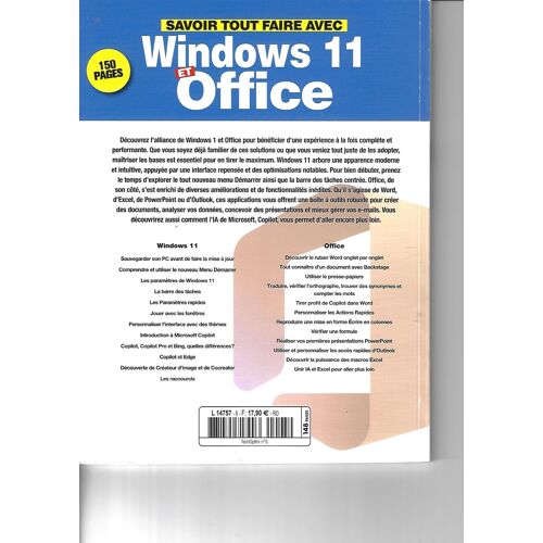 Savoir Tout Faire Avec Windows 11 Et Office - Revue
