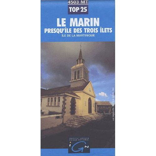 Le Marin Presqu'île Des Trois Ilets - 1/25 000