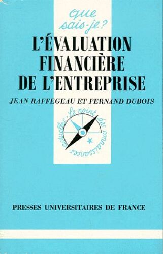L'evaluation Financiere De L'entreprise - 3ème Édition