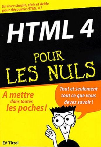 Html 4 Pour Les Nuls