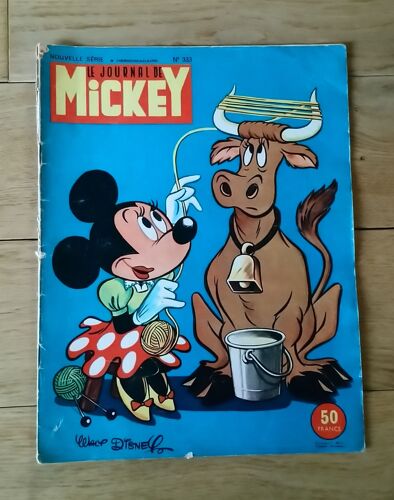 Le Journal De Mickey 1958  N° 333