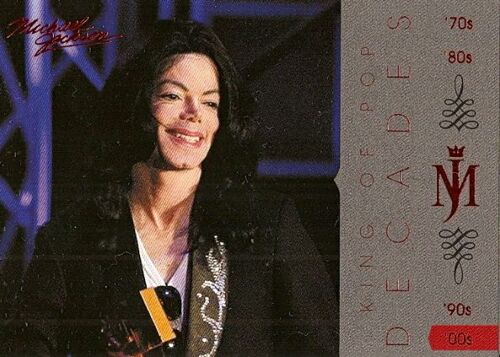 Michael Jackson Panini 2011 / Carte Red # 157 / Série Decades '00s ( Import U.S)