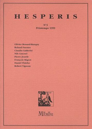 Hesperis N°3 Printemps 1999