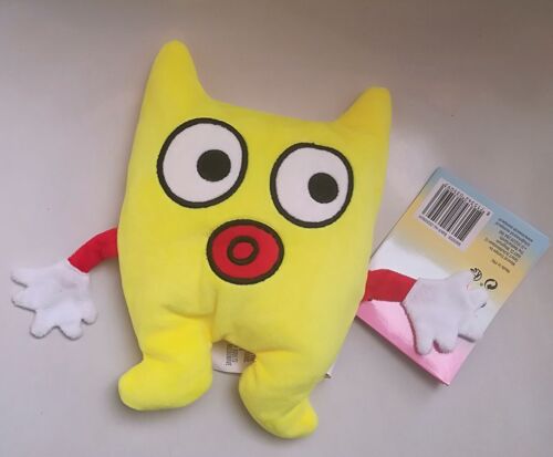 Doudou Peluche Monstre Jaune - Cousin Chaud Ou Froid - Bouillotte Perles D'argile