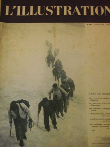 L'illustration N°4982 Du 27 Aout 1938