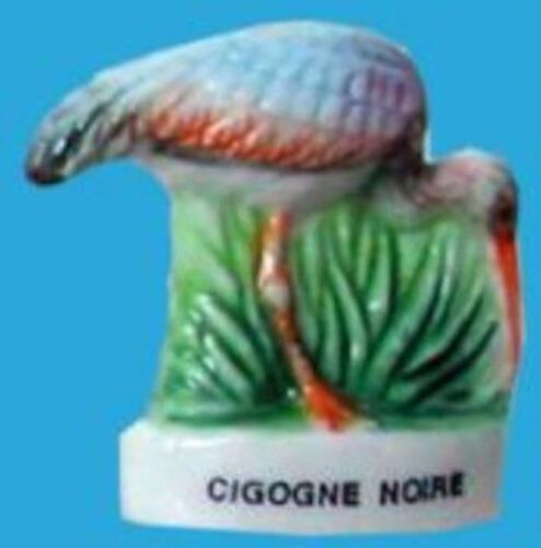 Fève Cigogne Noire - Série Les Oiseaux Échassiers (2003)