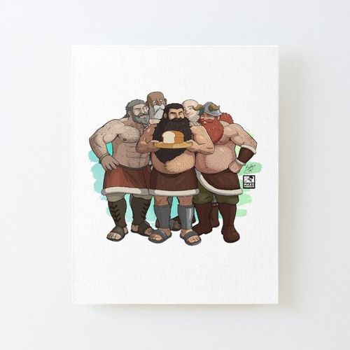 Canevas imprimer Amis Senshi - Donjon meshi Impression sur toile DIY installer 40x50cm