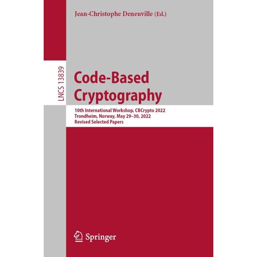 Code-Based Cryptography