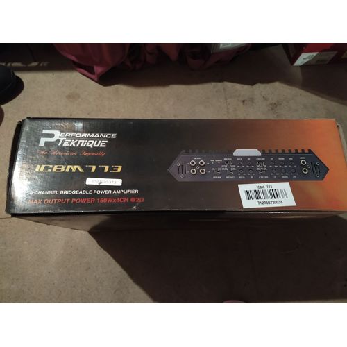 Ampli performance teknique