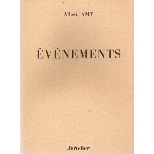 Évènements.