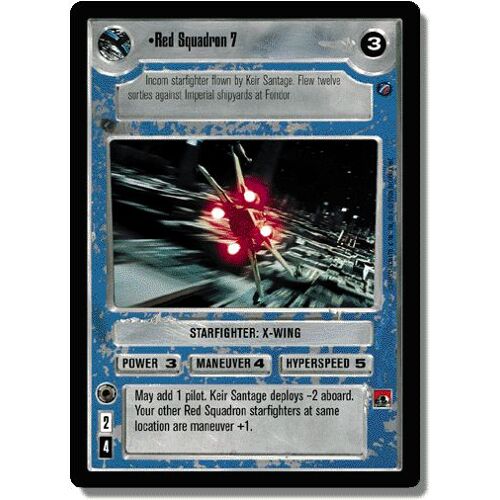Red Squadron 7 - Star Wars Decipher - Death Star 2