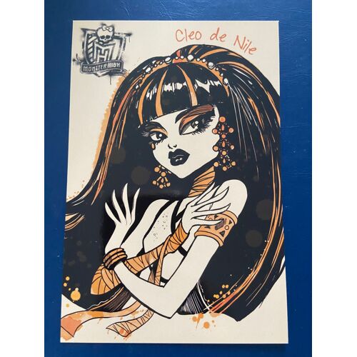 Carte Monster High 081 Panini Mattel 2011 N°81 Photocards Photoprints