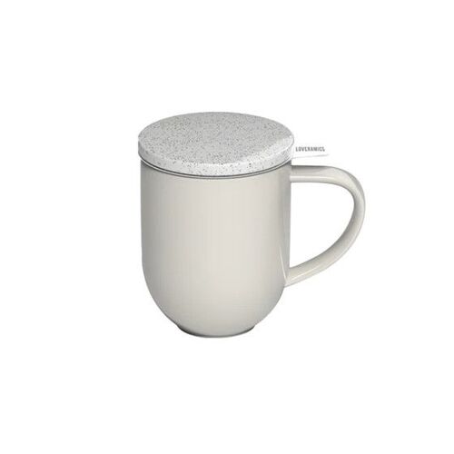 Mug À Thé Avec Infuseur Et Couvercle Loveramics Pro Tea Beige, 300 Ml