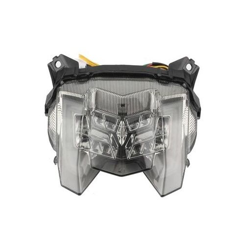 Feu Arrière Led Pour Moto, Lentille Fumée, Haute Luminosité Qp7060