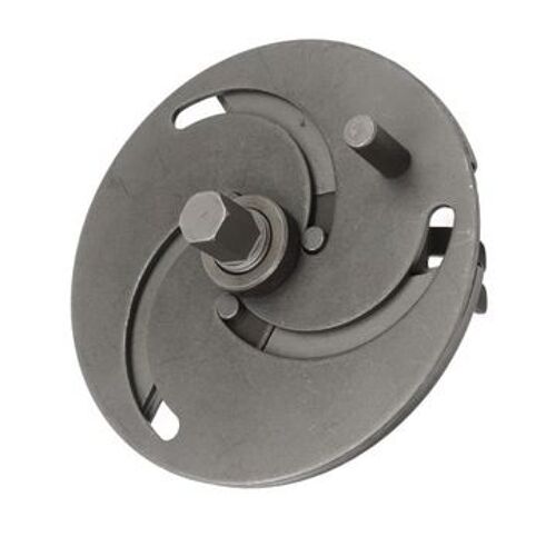 Clé de couvercle de pompe à essence Acier au carbone 3 mors réglables de 89 à QP7317