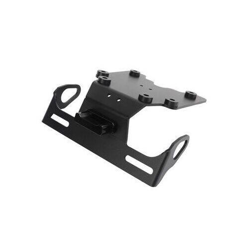 Support De Plaque D'immatriculation De Moto Avec Remplacement De Lumière Led Pour Qp7977