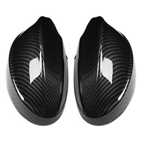 Kit De Couverture De Rétroviseur Latéral Gauche Droite En Fiber De Carbone Qp7204