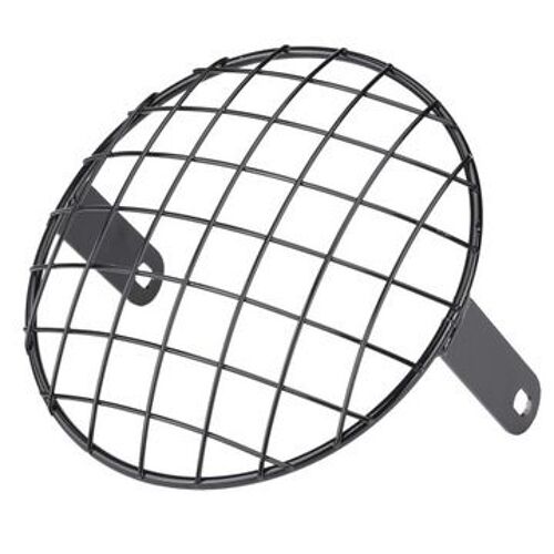 Phare De Moto En Maille Et Grille De 7 Pouces, Support Latéral, Qp19212