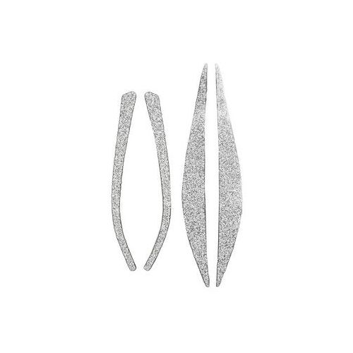 Autocollant De Couverture D'oeil De Sourcil De Phare De Voiture De Strass De 4 Pièces Qp20120