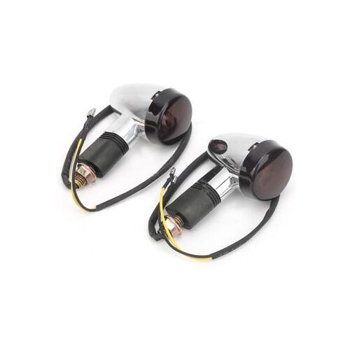 Clignotant Universel Pour Moto, Lumière Jaune Haute, 2 Pièces Qp17614
