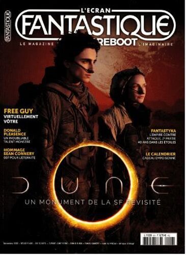 L' Écran Fantastique Reboot N° 6 _ Dune : Un Monument De La Sf Revisité _ Novembre 2020