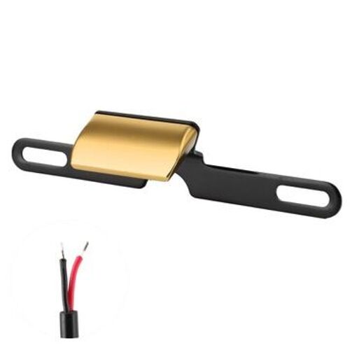 Lampe De Plaque D'immatriculation Arrière De Moto Universelle En Aluminium Cnc Qp23412