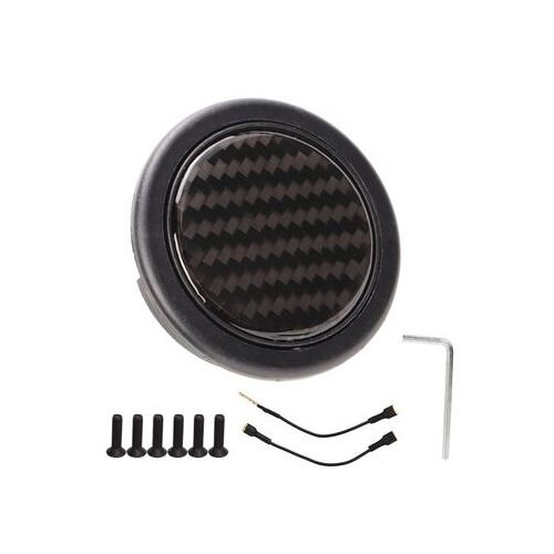 Bouton De Klaxon Sur Guidon En Fibre De Carbone De 50 Mm Qp25884