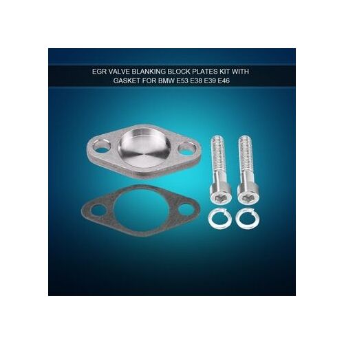 Jeu De Plaques D'obturation De Vanne Egr Avec Joint Pour Bmw E53 E38 E39 E46 Qp24569