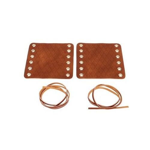 1 Paire De Couvre-Guidons De Moto En Simili Cuir, Universel Qp24894