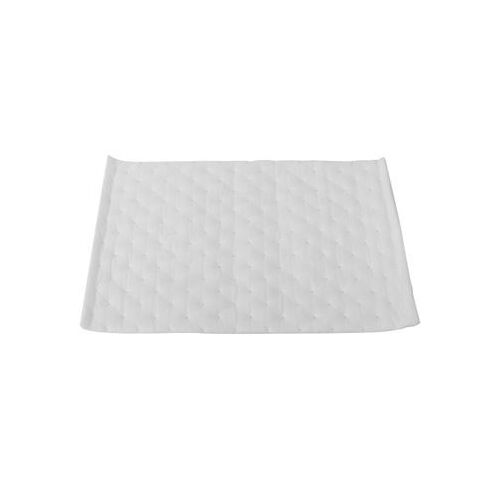 Tapis Insonorisant Voiture 50x80cm Coton Blanc, Universel Pour Qp22565