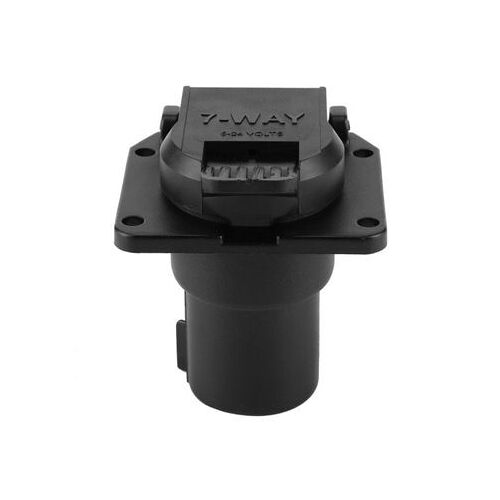 Connecteur De Prise De Courant Portable À 7 Broches, Us 6-24v, Pour Remorques Qp26802