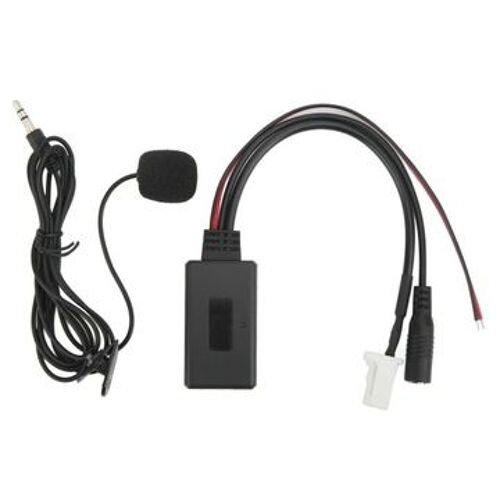 Adaptateur De Câble Audio Bluetooth Pour Voiture Avec Kit De Remplacement De Microphone Qp23051
