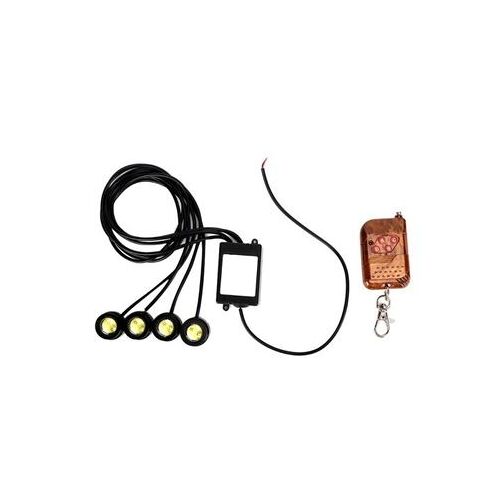 Lampe Stroboscopique D'urgence Led 12v 6w 4 En 1, Oeil D'aigle, Lampe Sans Fil Qp21136