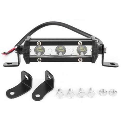 Lampe Spot De 4 Pouces 9w 3led 6000k, Barre Lumineuse De Travail Pour Bateau Suv Qp26253
