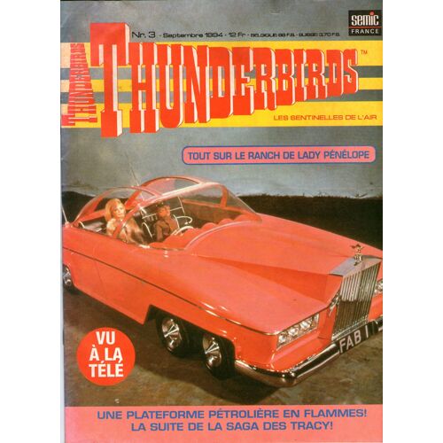 Thunderbirds  N° 3 : Une Plateforme Petroliere En Flammes !