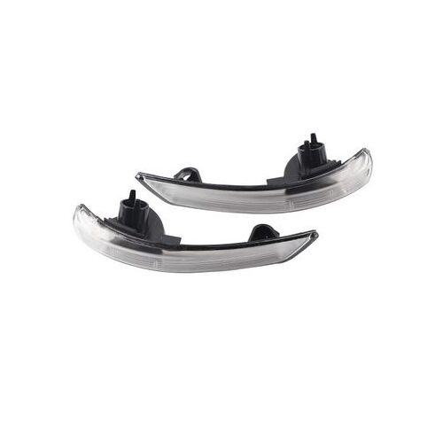 Une Paire De Lentilles De Clignotant De Rétroviseur. Cache Clignotant Qp21456