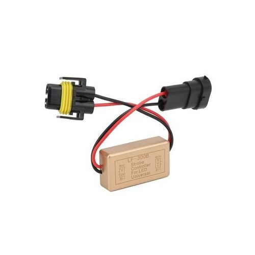 Boîtier De Commande Stroboscopique Flash, Module De Flash Continu, Prise H8 H9 H11 Pour Qp25388