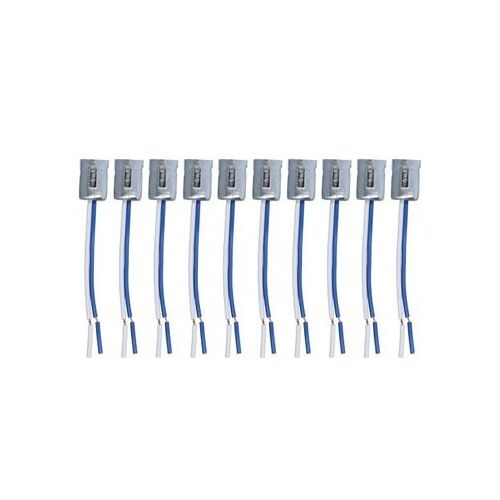 Douille D'ampoule Led, 10 Pièces, Support De Base De Clignotant, Connecteur De Fil Qp26132