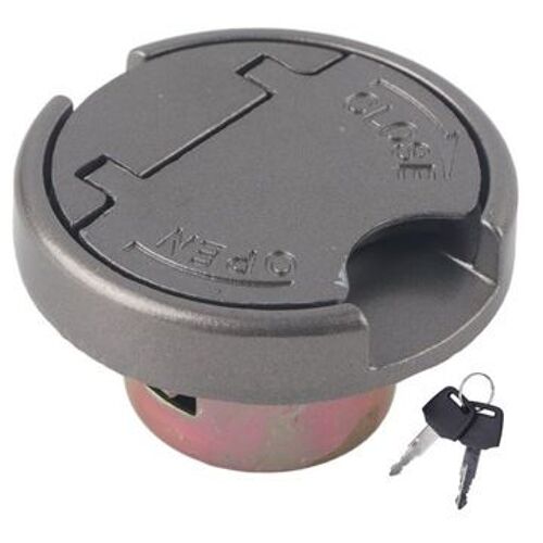 Bouchon De Réservoir De Carburant Avec Clés Pièces En Acier Inoxydable Qp25311