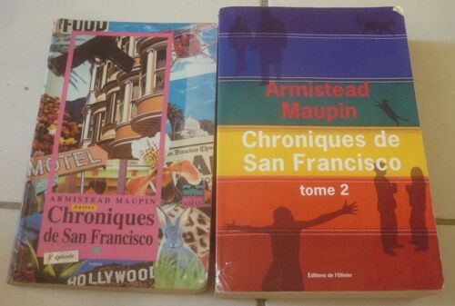 Armistead Maupin, Chroniques De San Francisco : Tome 3 (Autres, Passage Du Marais) + 4. Babycakes ; 5. D'un Bord À L'autre ; 6. Bye-Bye Barbary Lane (Éditions De L'olivier)