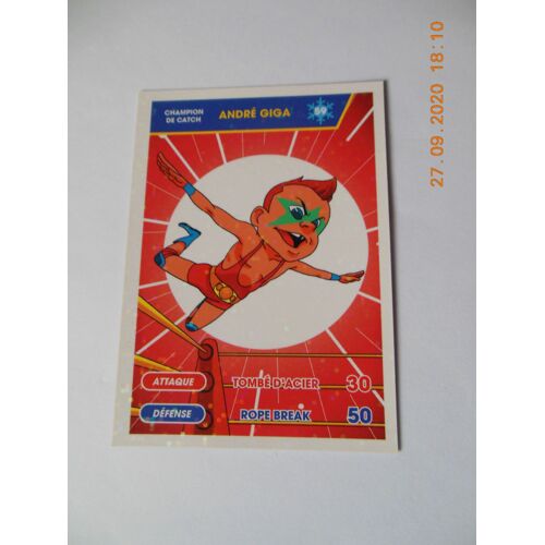 Carte Pitch Tour Du Monde Des Sports N°59 Catch