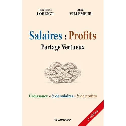 Salaires : Profits - Partage Vertueux, Croissance = 2/3 De Salaires + 1/3 De Profits