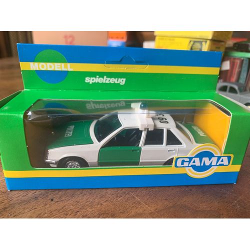 Opel Rekord Polizei Gama 8931 Avec Boîte-Gama
