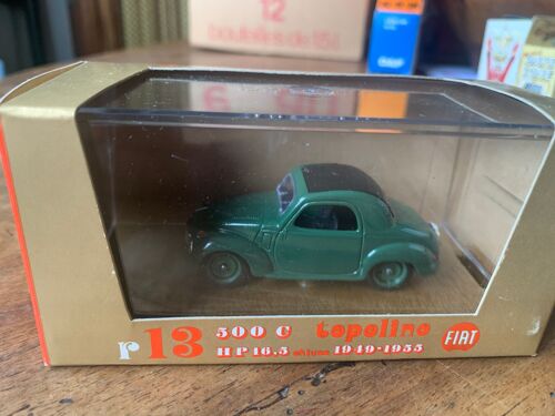Fiat 500 C Topolino Brumm Oro 13 Avec Boîte-Brumm