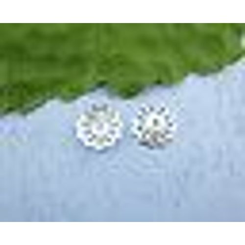 80 Perles Calotte Coupelles Caps Fleur Ajouré 8.5 Mm Dia