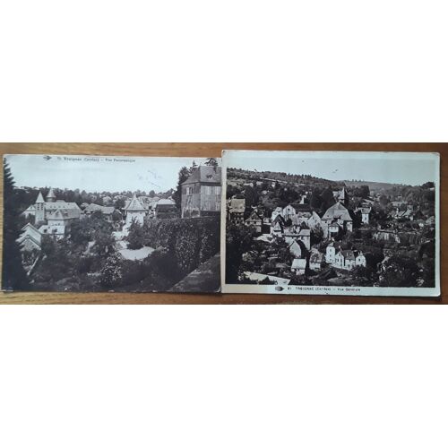 Cartes Postales Anciennes - Treignac- Vue Générale