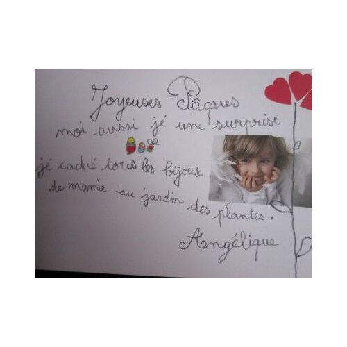 Carte Postale : Joyeuses Pâques (Design By Odile Anton)